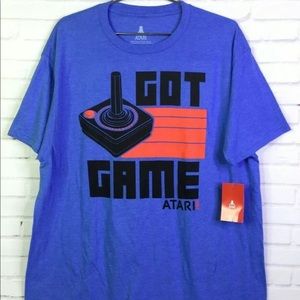 Atari I Got Game Men’s Size XL Blue Tee T-Shirt